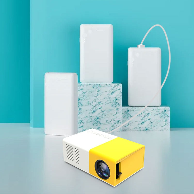 Mini Projetor Portátil Alta Definição HD - Frete Grátis