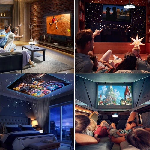 Mini Projetor Portátil Alta Definição HD - Frete Grátis